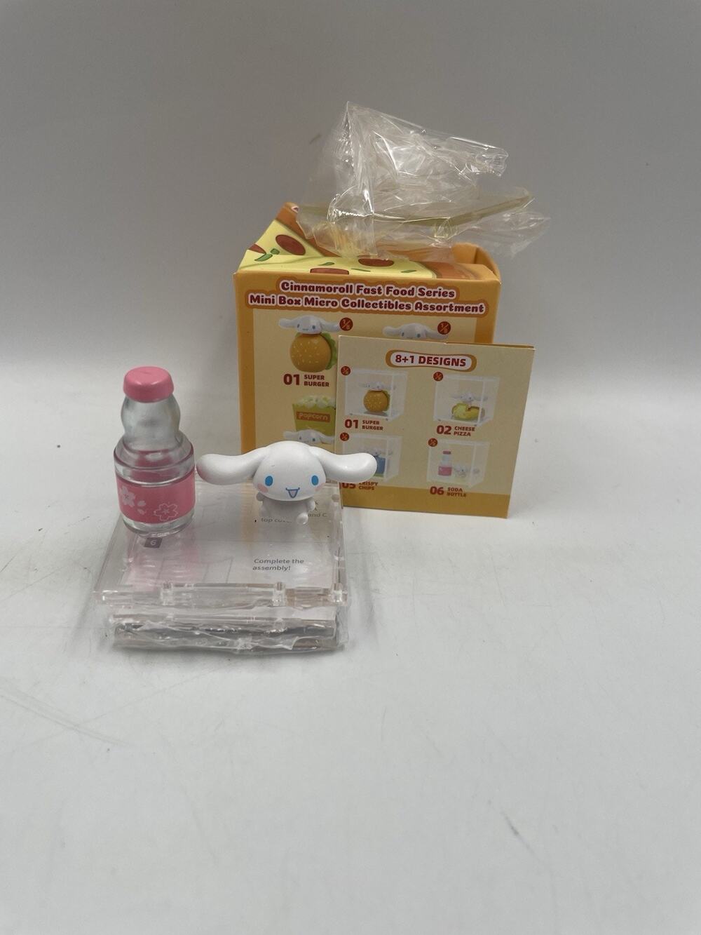Sanrio Cinnamoroll Fast Food Series Soda Bottle Confirmed